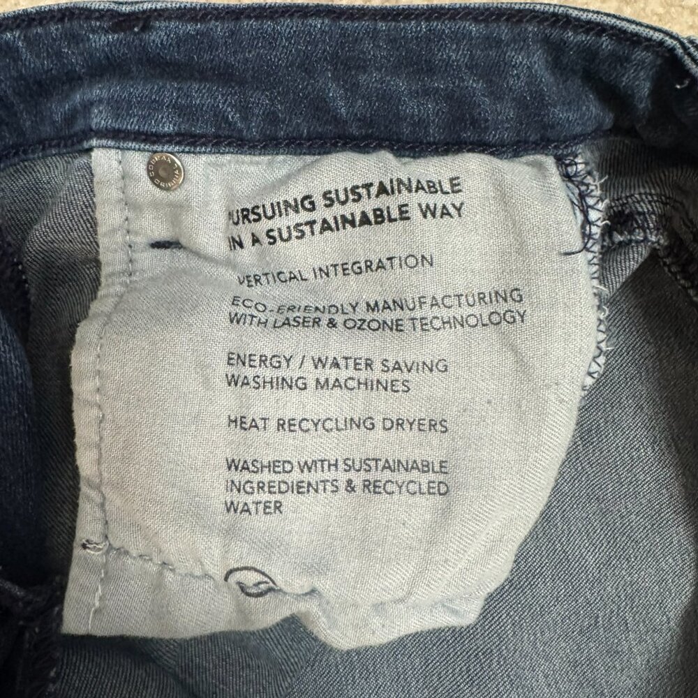 AG Adriano Goldschmied B-Type 01 Legging Ankle Jeans Size 26 x 28 Dark Wash EUC - Picture 8 of 9